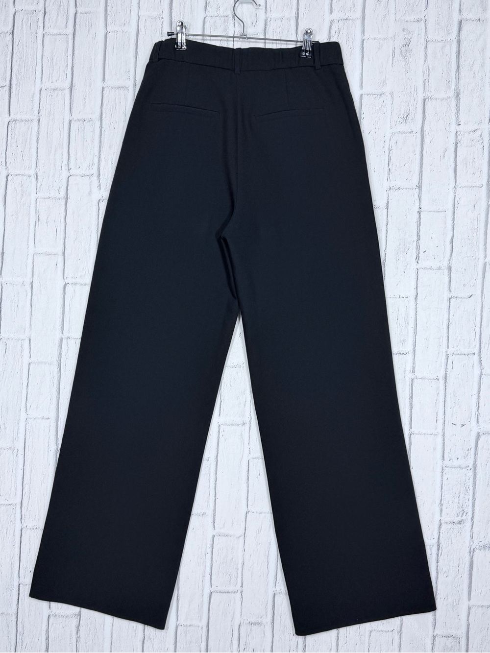 🖤 Abercrombie & Fitch Sloane Tailored Wide Leg Pants Black 29/8L - Picture 3 of 7